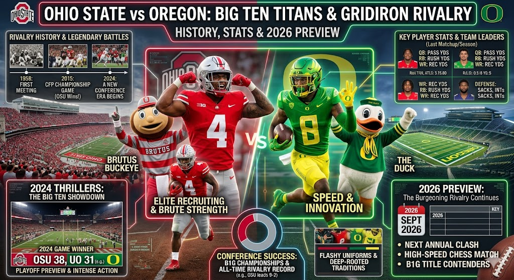 Ohio State vs Oregon